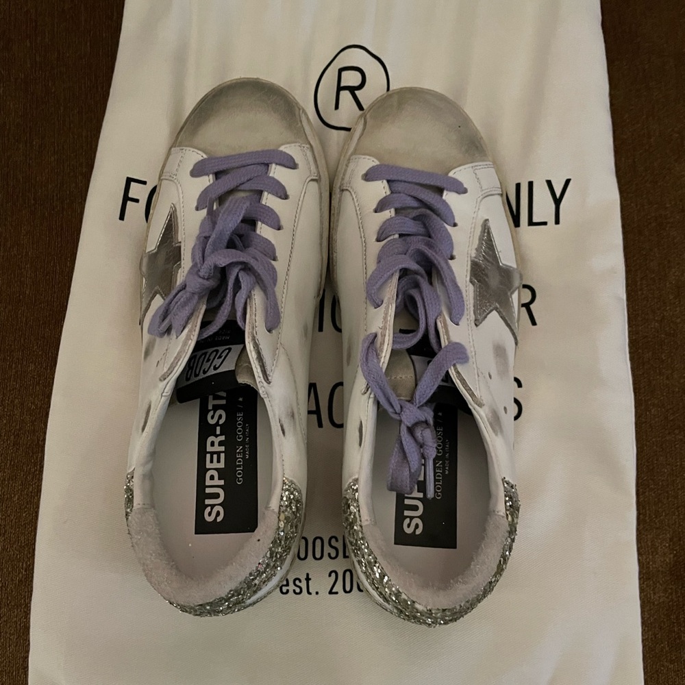 Golden Goose Superstar Leather Sneakers
